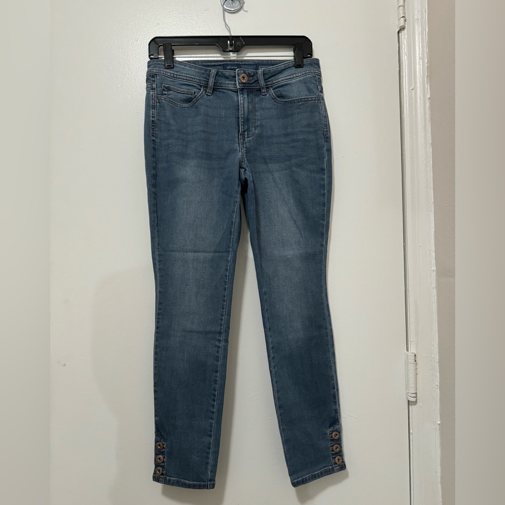 Women’s - J. Jill Denim Authentic Fit Slim Ankle Jeans - 4